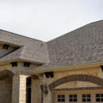 A brand new roof in Round Rock, TX, by Alpha Roofing.