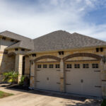 A brand new roof in Round Rock, TX, by Alpha Roofing.