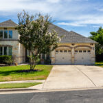 A brand new roof in Round Rock, TX, by Alpha Roofing.